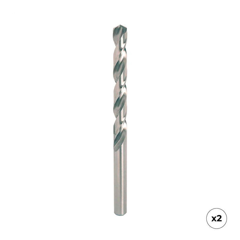 Pack De 10 Unidades - Broca Hss4341 Para Metal, Rectificada, Ø3,50 X 70,00 Mm, 2 Uds