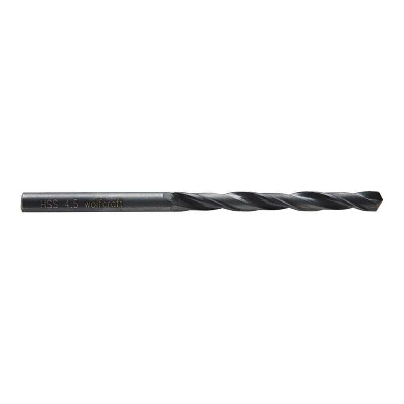 Pack De 10 Unidades - Broca Para Metal Hss, Forja Por Laminación, Ø4,5x 80 Mm