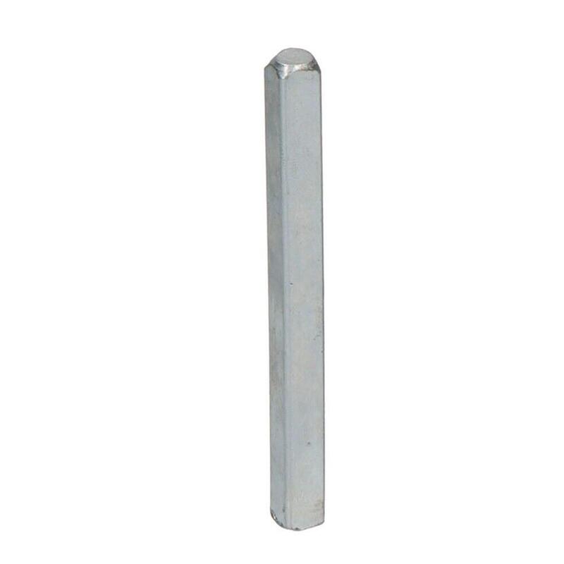 Pack De 10 Unidades - Cuadradillo De Acero Galvanizado, 9 X 9 X 110 Mm