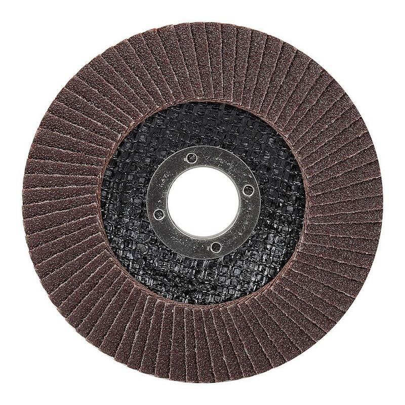 Pack De 10 Unidades - Disco Láminas Plano Óxido De Aluminio T27, Ø100 X 16 Mm, Grano 60