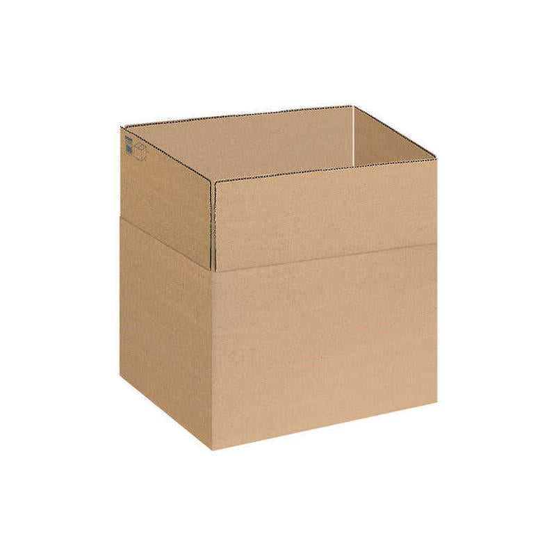 Pack De 10 Unidades Dohe Cajas De Embalaje De 4 Solapas - 3mm De Canal - Fabricadas En Carton Marron - Resistente Y