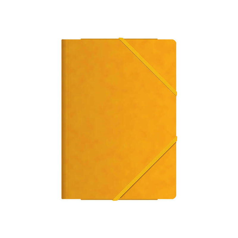 Pack De 10 Unidades Dohe Carpetas De Gomas Con Tres Solapas - Tamaño Folio - Cartulina De Primera Calidad -