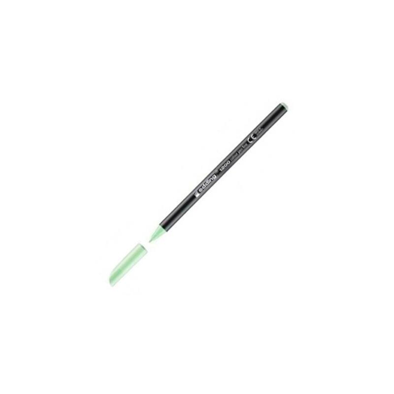 Pack De 10 Unidades Edding Rotulador Punta De Fibra 1200 Pastel Sorbete De Manzan