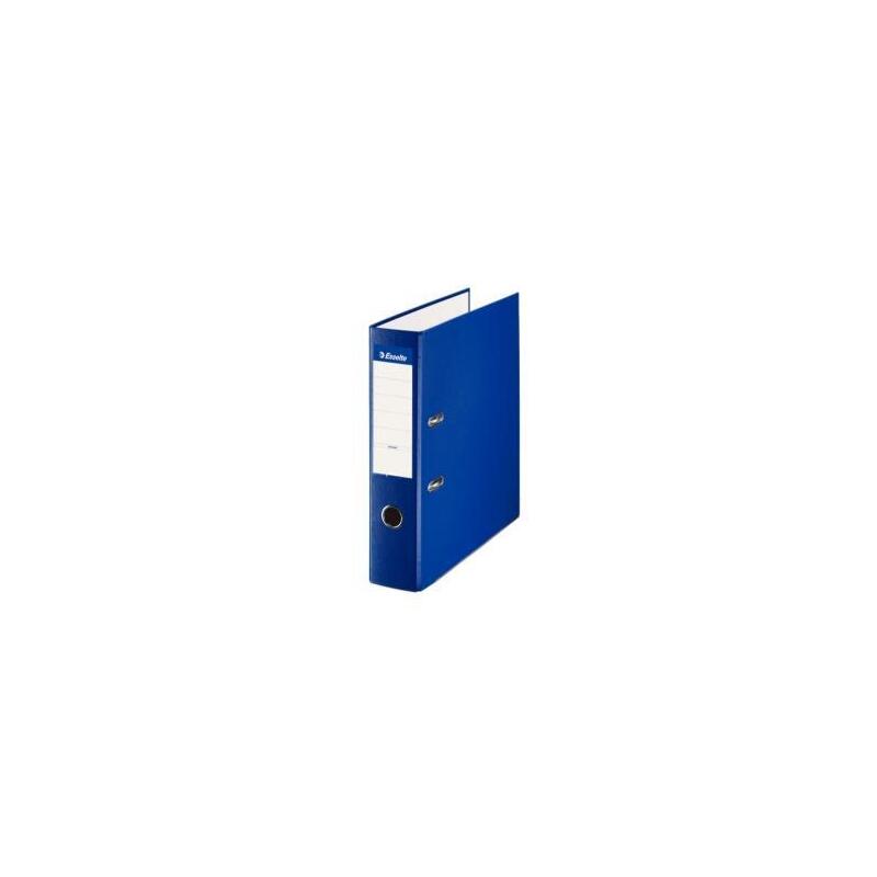 Pack De 10 Unidades Esselte Archivador Palanca Folio Lomo Ancho Pp Interior Forrado En Papel Rado Cantoneras Azul