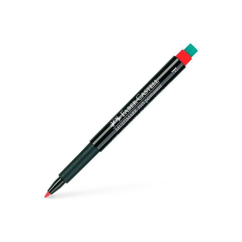 Pack De 10 Unidades Faber - Castell Rotulador Permanente Multimark 1513 F Rojo