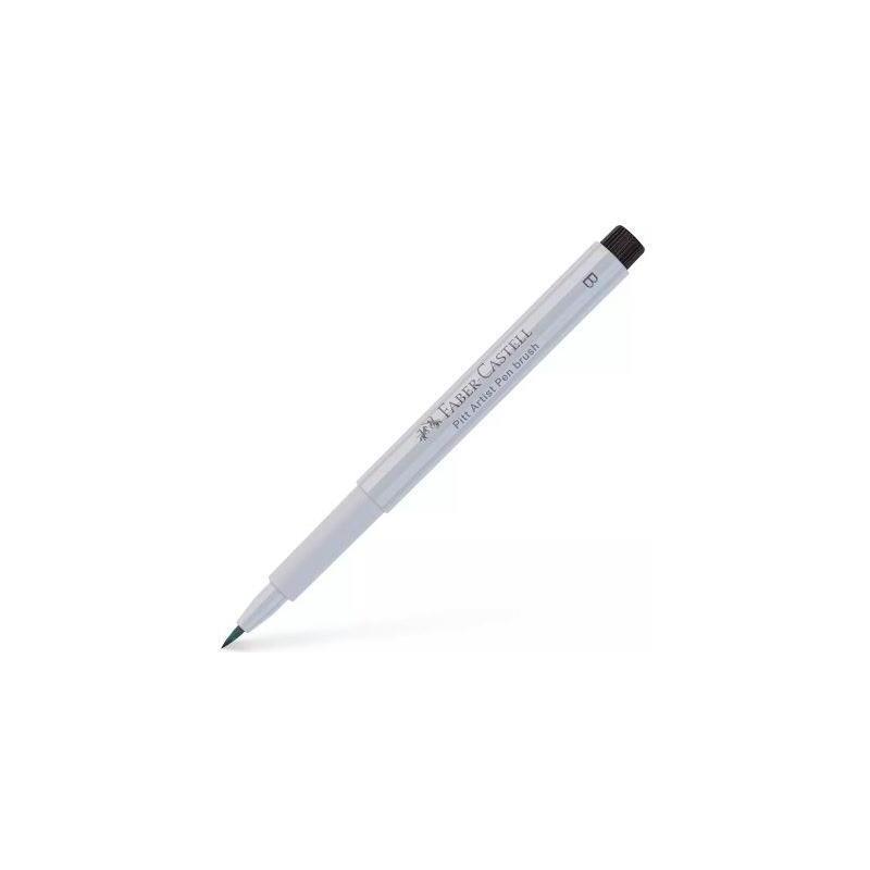 Pack De 10 Unidades Faber Castell Rotulador Pitt Artist Pen Brush Punta Pincel Gris Frío I