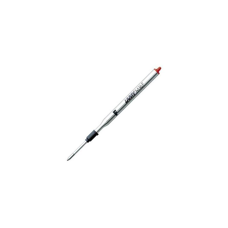 Pack De 10 Unidades Lamy Recambio Para Bolígrafo M16 Punta F Rojo