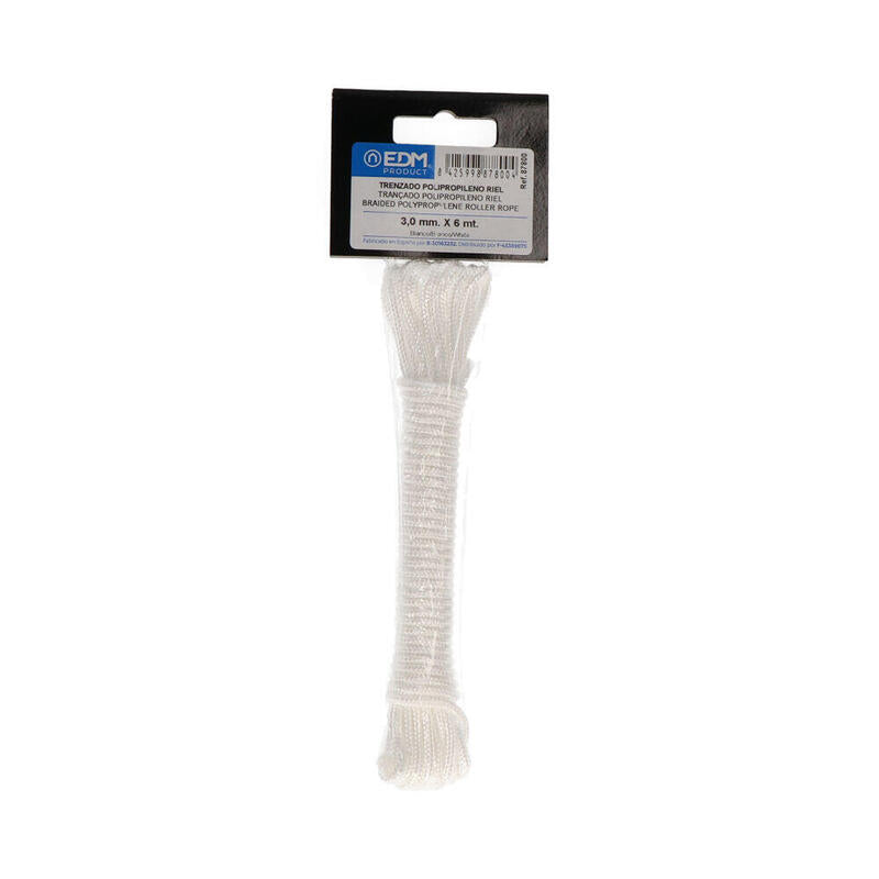Pack De 10 Unidades - Madeja Trenzada Polipropileno Riel R.81 6m Edm