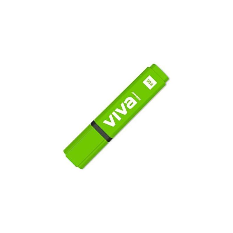 Pack De 10 Unidades Molin Marcador Fluorescente Viva Verde