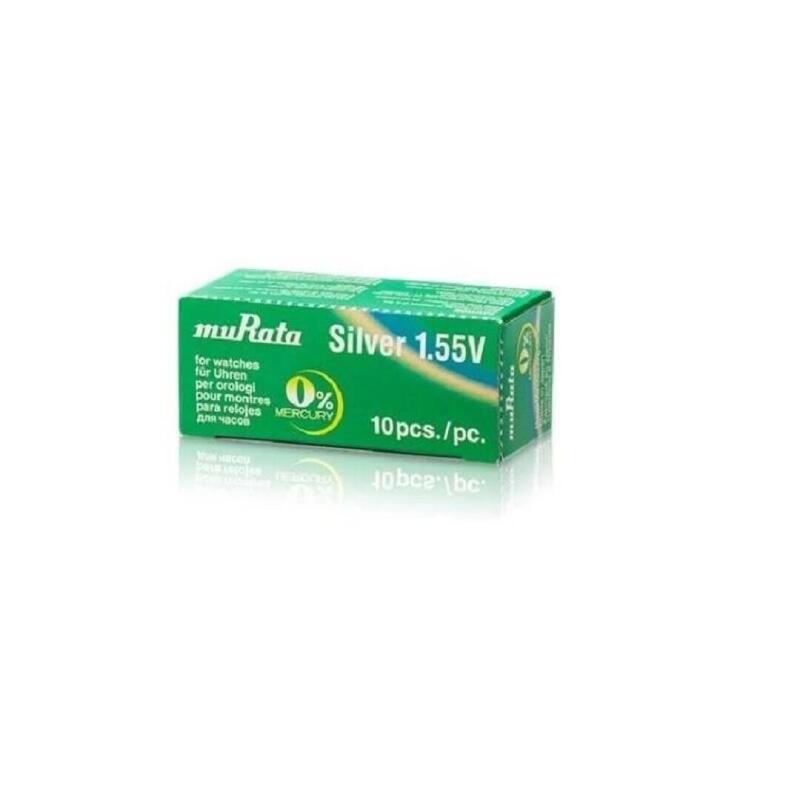 Pack De 10 Unidades Murata Pila Oxido Plata (364) Sr621sw Blister*1 10 Pilas