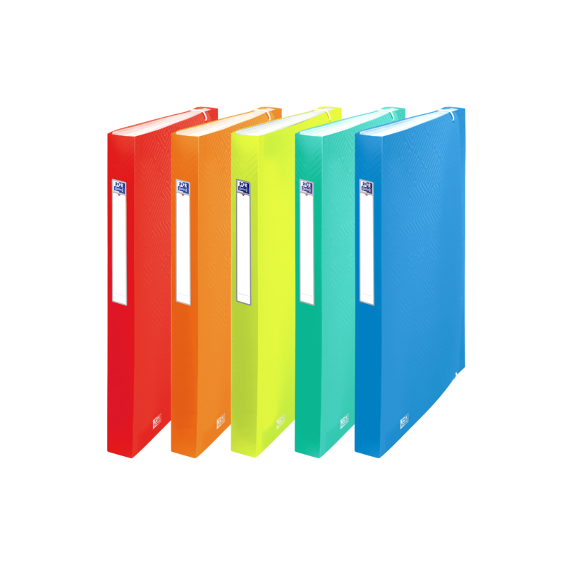 Pack De 10 Unidades Oxford Urban A4+ Clasificador De 12 Posiciones - Tapa De Plastico Translucido - Ideal Para