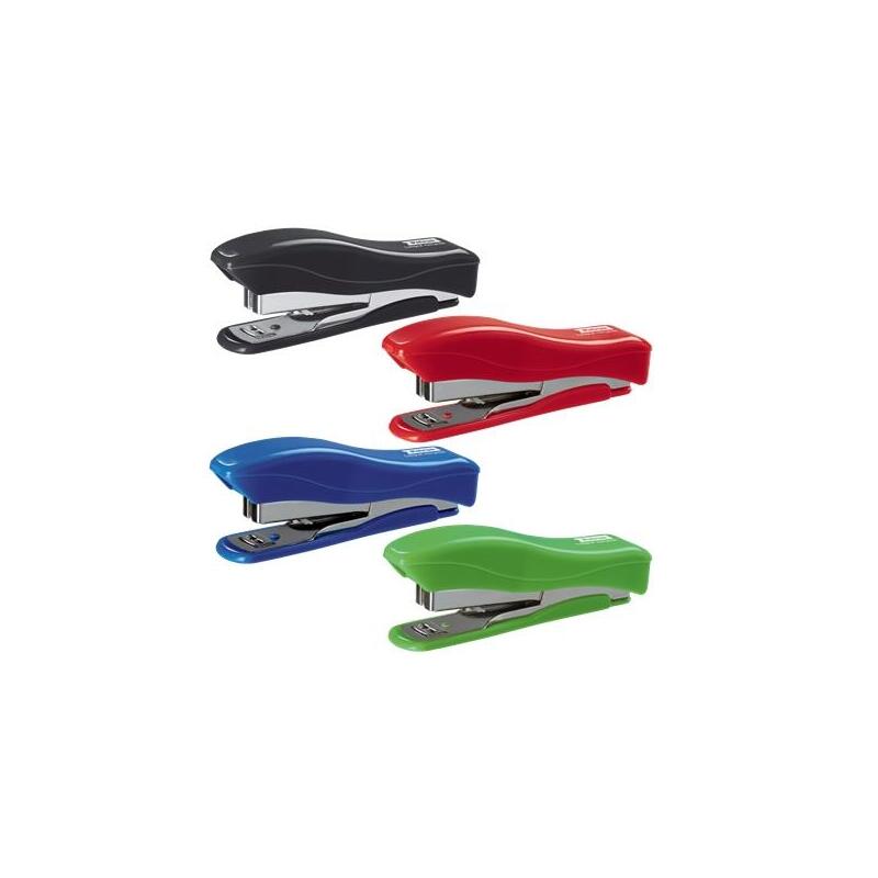 Pack De 10 Unidades Petrus 200 Liliput Recycled Grapadora + 1 Caja De 1.000 Grapas 23/6 - Hasta 12 Hojas - Grapas 23/6