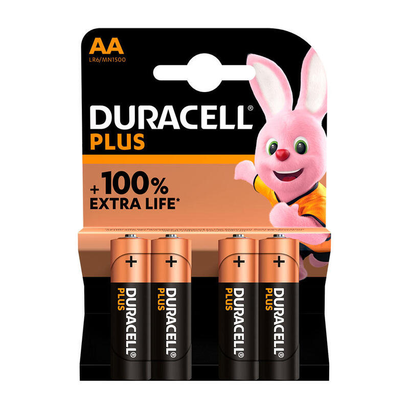 Pack De 10 Unidades - Pila Alkalina Plus Power Aa - Lr06 1,5v (Blister 4 Unid.) Ø14,5 X 50,5 Mm