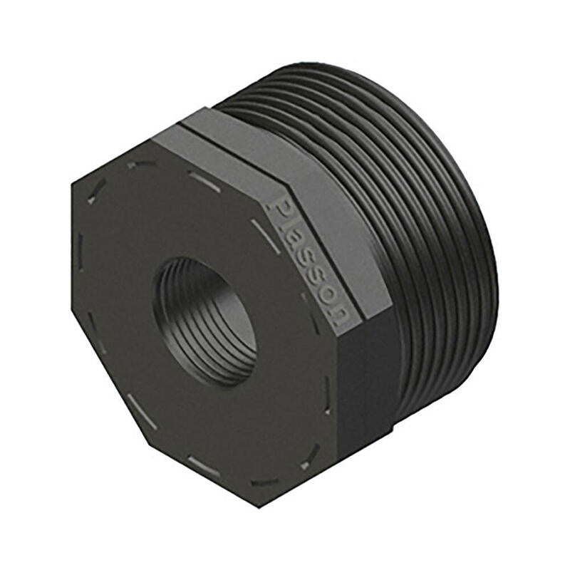Pack De 10 Unidades - Reducción Polipropileno Rosca Macho/Hembra 1 Pulg X ½ Pulg