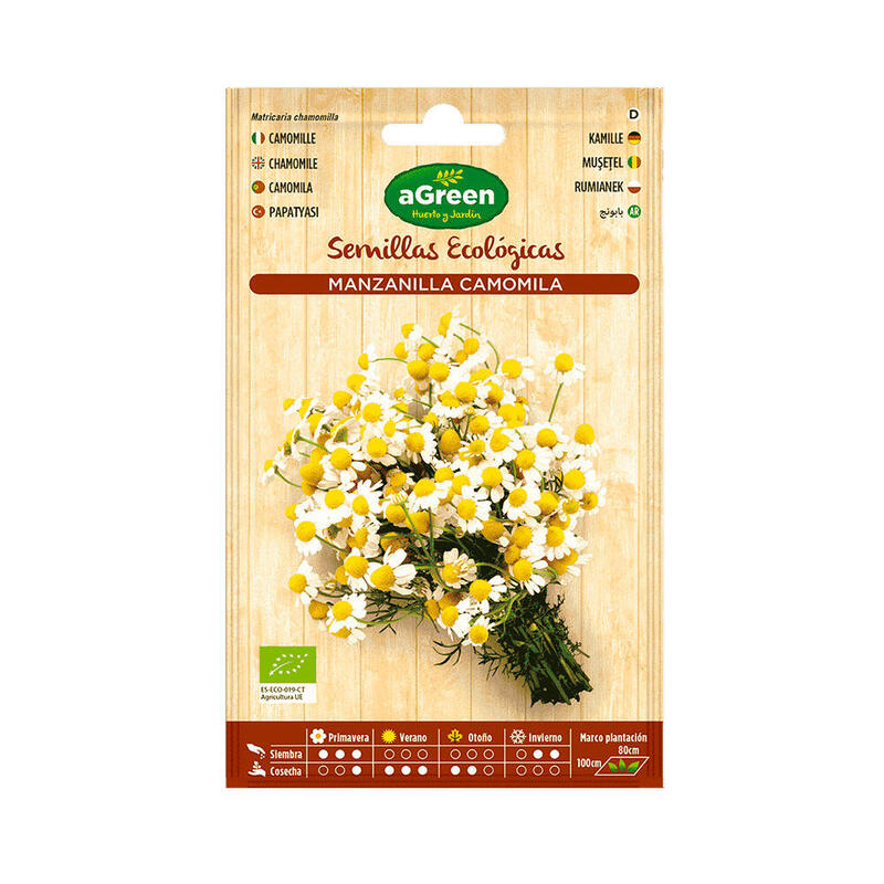 Pack De 10 Unidades - Sobre Con Semillas Eco De Manzanilla Agreen