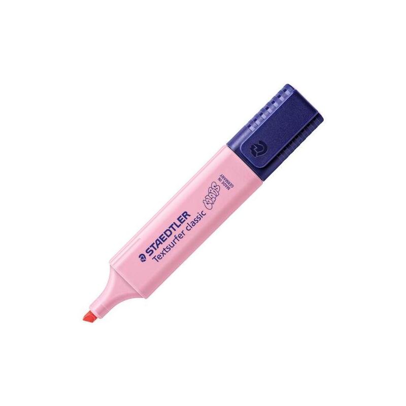 Pack De 10 Unidades Staedtler Marcador Fluorescente Textsurfer Classic Pastel Rosa