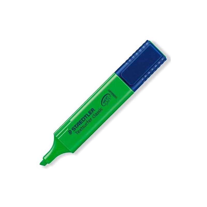 Pack De 10 Unidades Staedtler Marcador Fluorescente Textsurfer Classic Verde