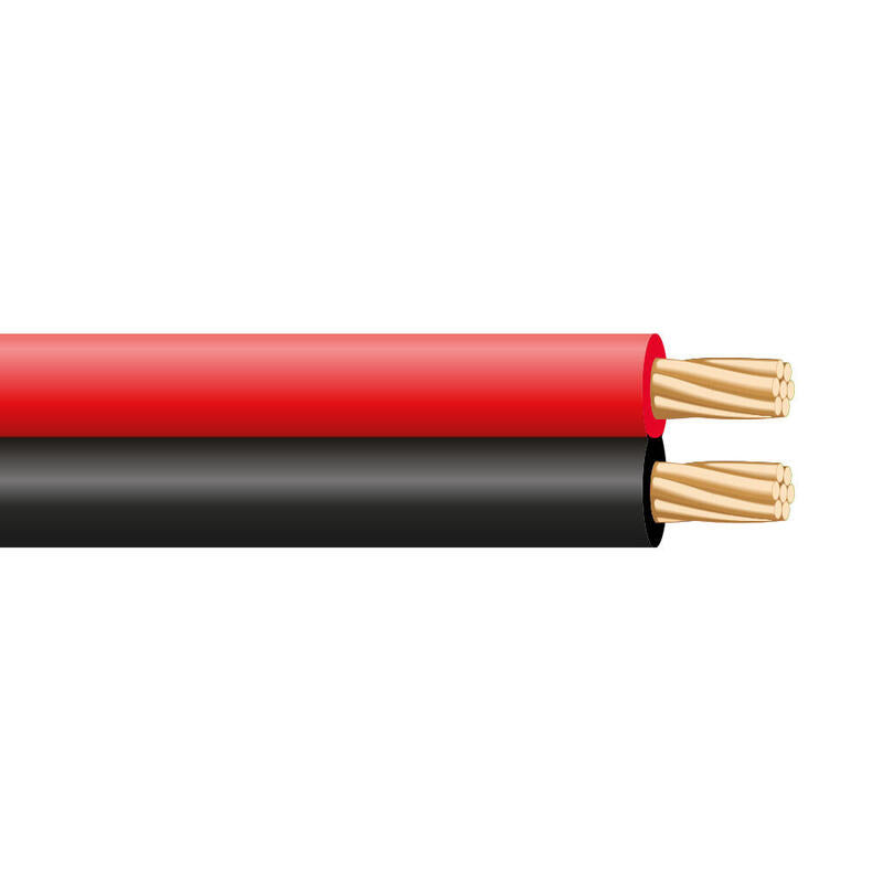 Pack De 100 Unidades - Paralelo 2x1,50mm Rojo Y Negro "Audio" 48v Lshz 100m
