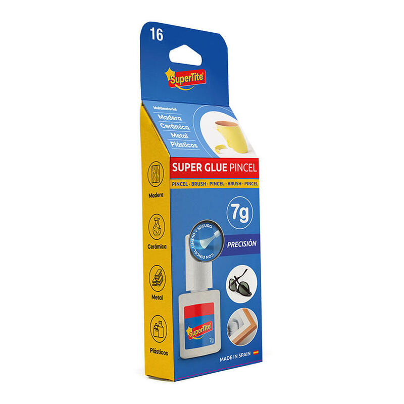 Pack De 12 Unidades - Adhesivo Instantaneo Pincel Blister 7 G
