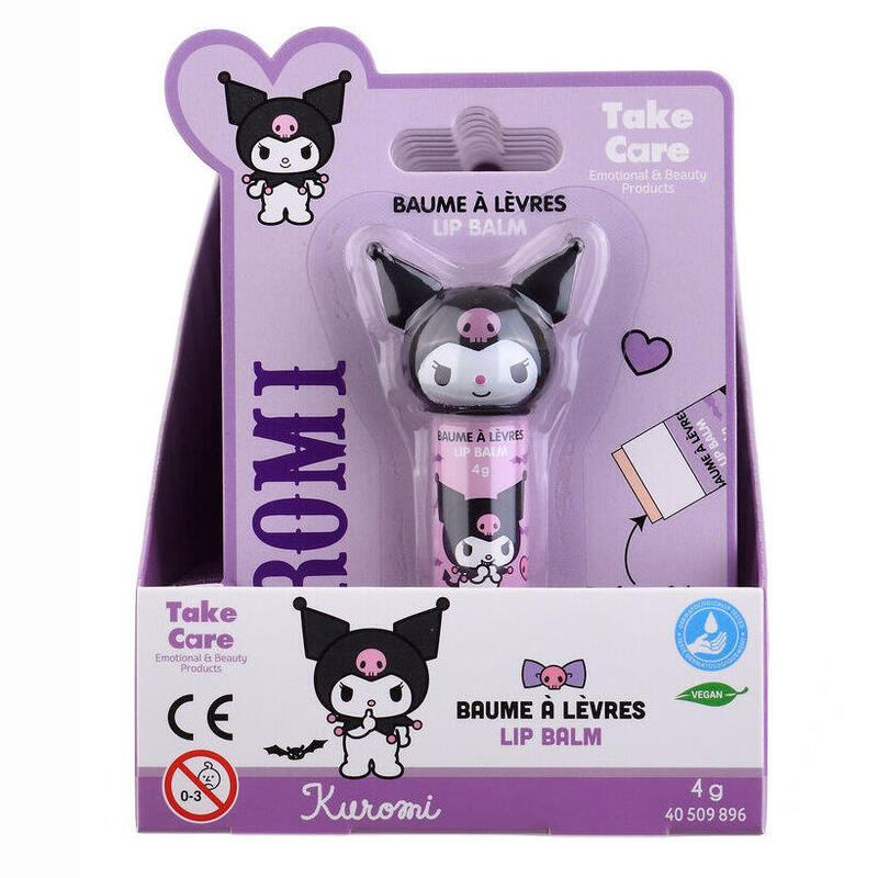 Pack De 12 Unidades - Balsamo Labial Protector Kuromi Hello Kitty