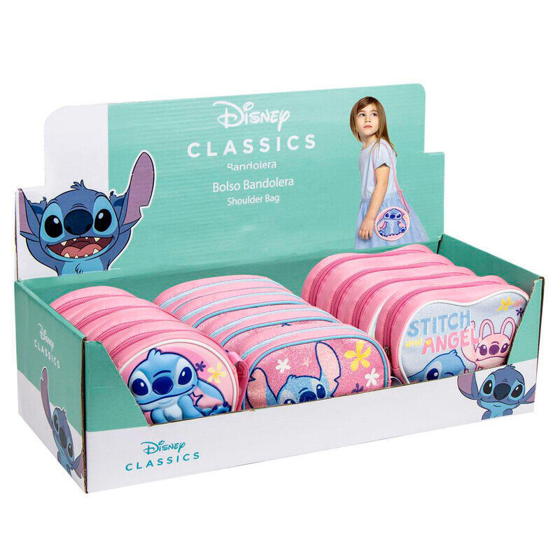 Pack De 12 Unidades - Bolso Stitch Disney Surtido