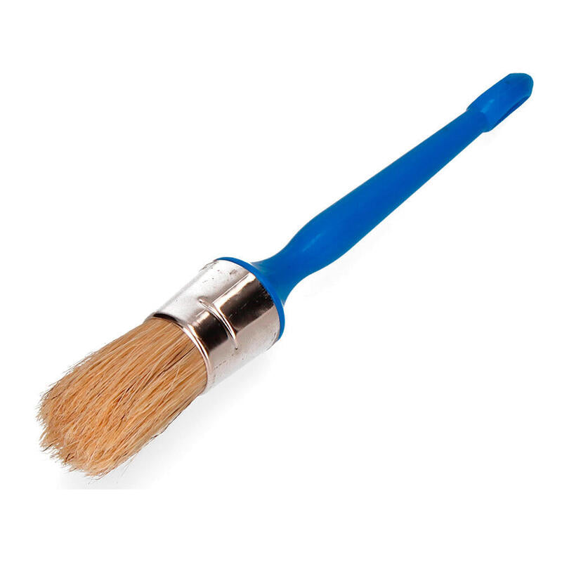 Pack De 12 Unidades - Brocha Redonda N°16 Ø16mm Especial Para Todo Tipo De Pinturas Y Barnices. Edm