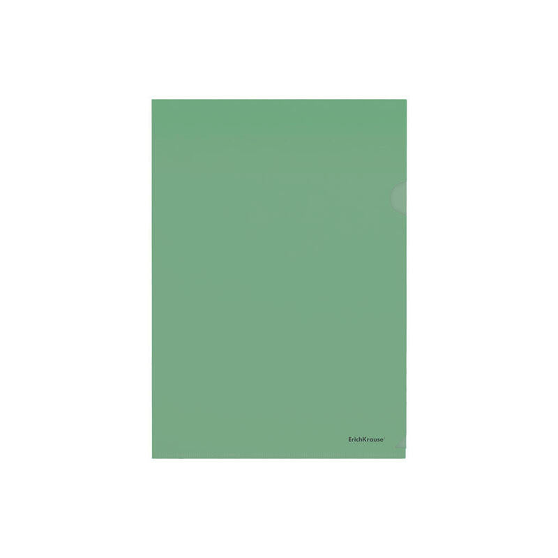 Pack De 12 Unidades Erichkrause Dossiers Uñero Fizzy Classic - A4 Semitransparente - Color Verde