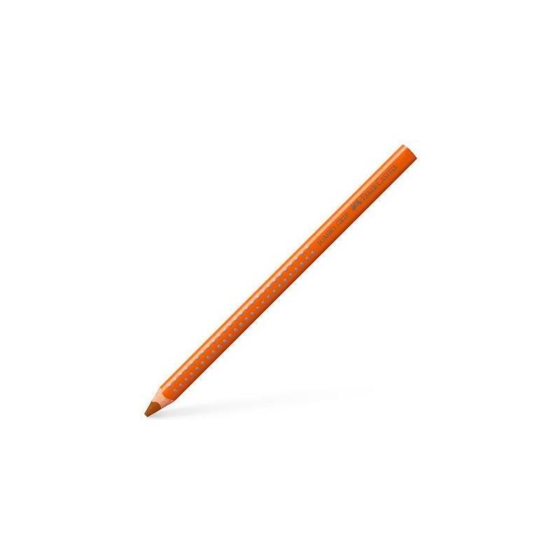 Pack De 12 Unidades Faber Castell Lápices De Colores Jumbo Grip Ocre Tostado