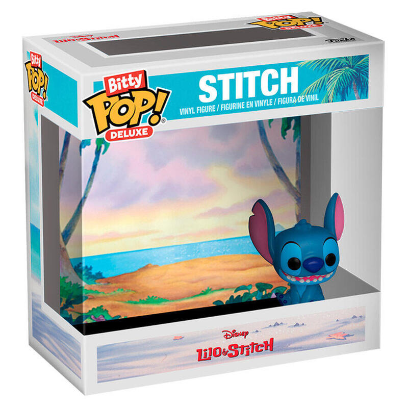 Pack De 12 Unidades - Figura Bitty Pop Deluxe Disney Stitch