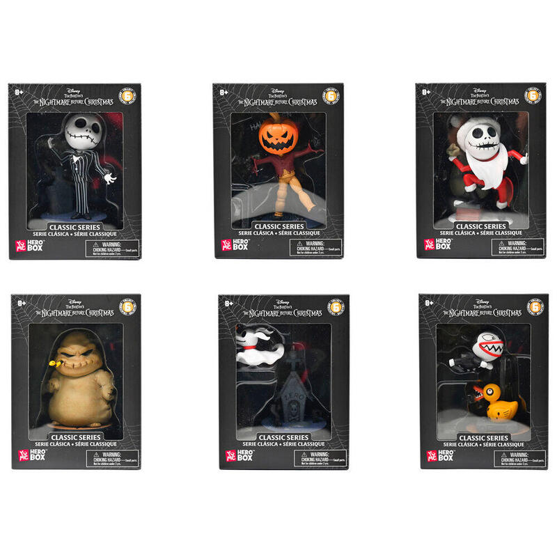 Pack De 12 Unidades - Figura Hero Box Pesadilla Antes De Navidad Disney Surtido