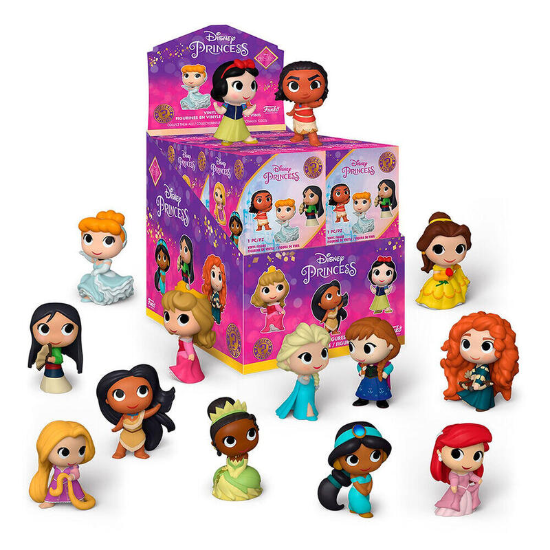 Pack De 12 Unidades - Figura Mini Disney Princesas Ultimate Surtido