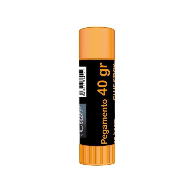 Pack De 12 Unidades Ingraf Pegamento En Barra Adhesivo Solido 40gr - Sin Disolventes - Facil Aplicacion - Ideal Para