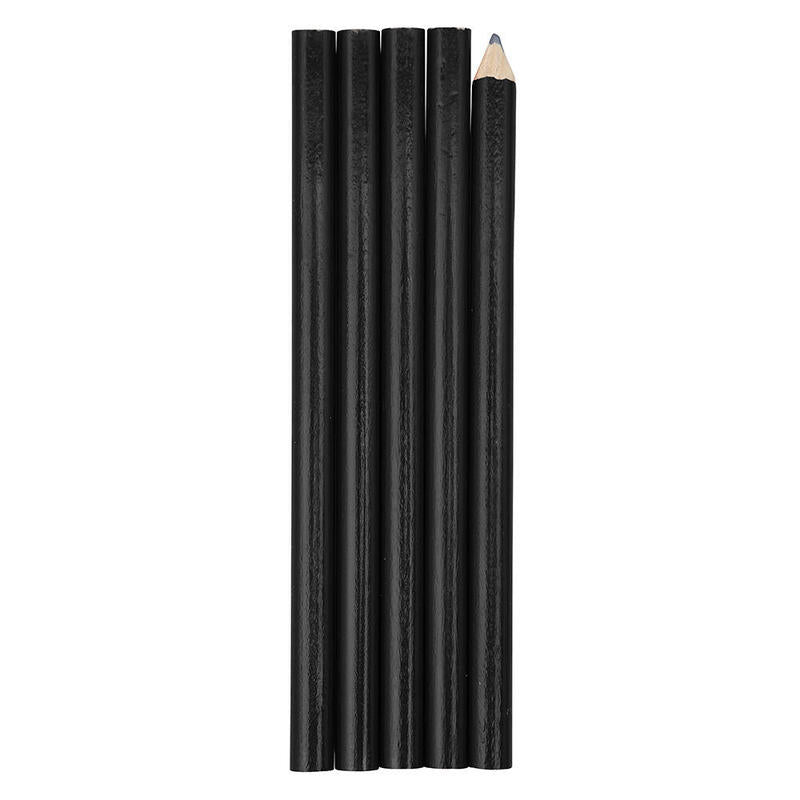 Pack De 12 Unidades - Lápiz Carpintero Negro 174 Mm, Caja 5 Uds
