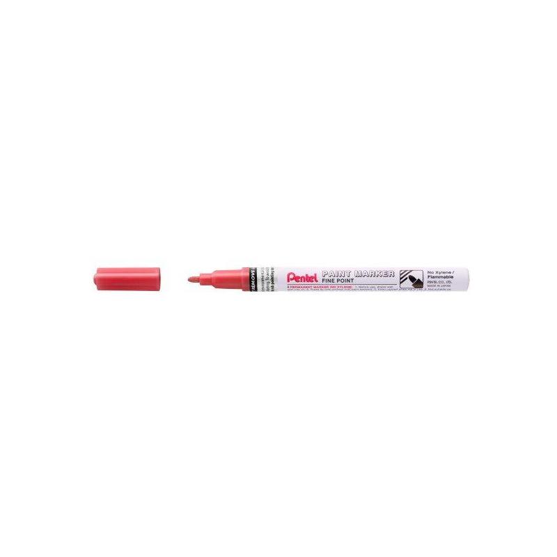 Pack De 12 Unidades Pentel Paint Marker Marcador De Pintura - Punta Fina 2.9mm - Permanente En Todas Las Superficies -