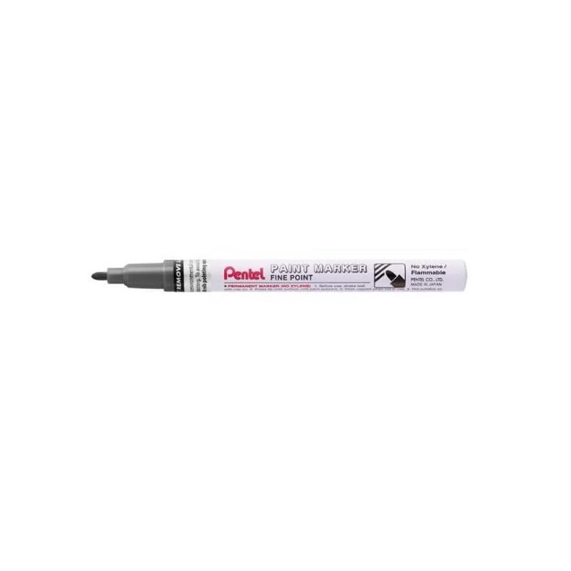 Pack De 12 Unidades Pentel Paint Marker Marcador De Pintura - Punta Fina 2.9mm - Permanente En Todas Las Superficies -