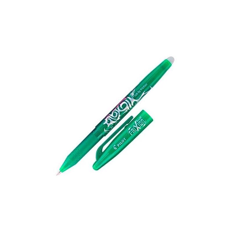 Pack De 12 Unidades Pilot Bolígrafo Tinta Borrable Frixion Ball 0.7 Verde