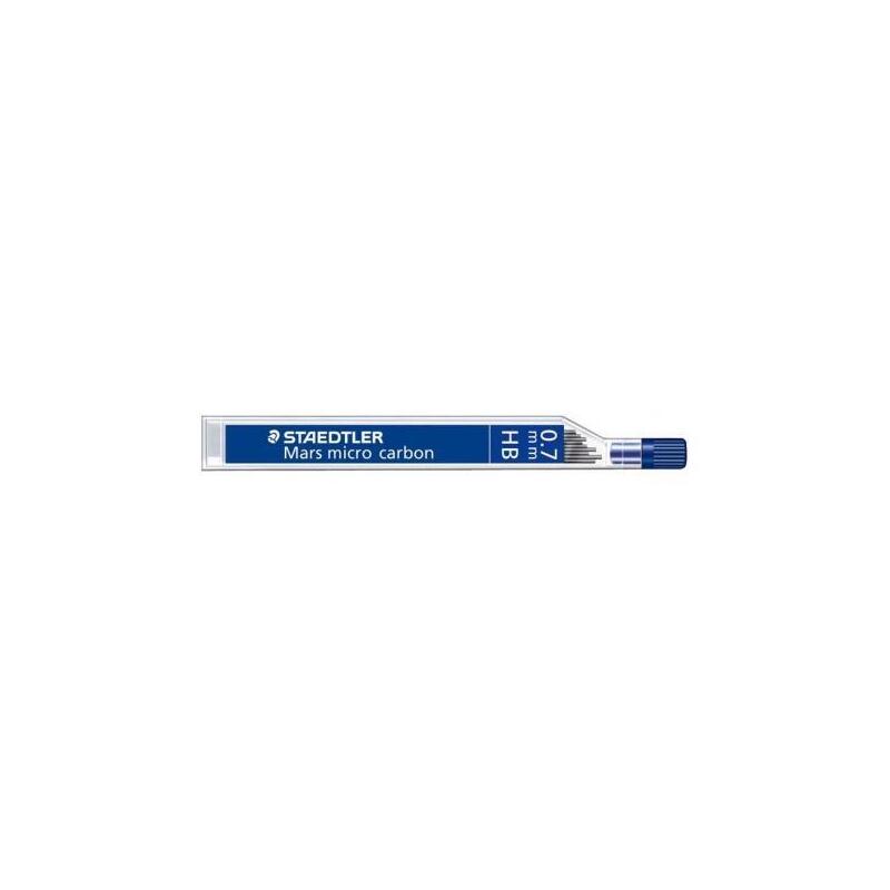 Pack De 12 Unidades Staedtler Estuche De 12 Minas Mars Micro Carbon 0,7mm Dureza Hb