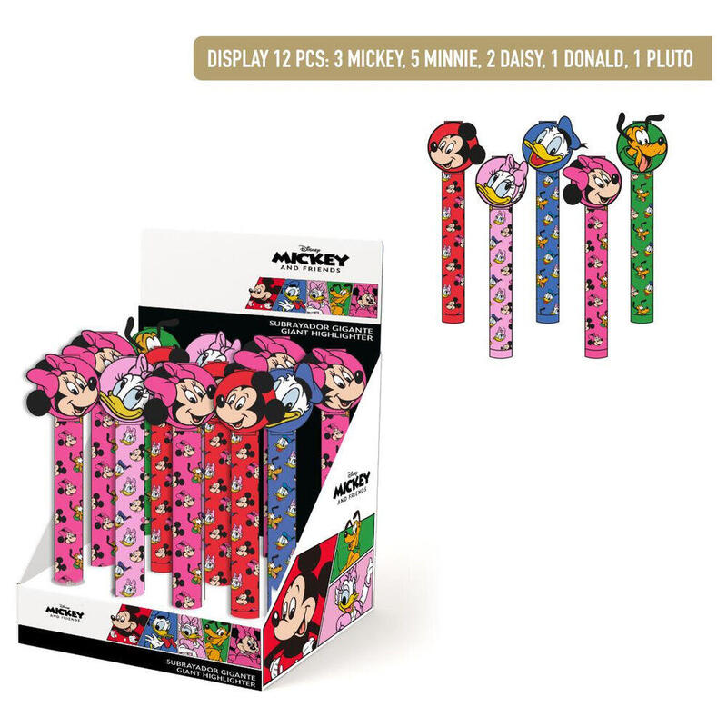 Pack De 12 Unidades - Subrayador Disney Surtido