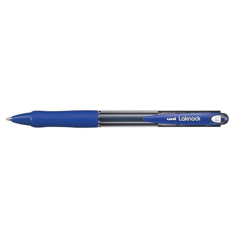 Pack De 12 Unidades Uni-Ball Laknock Sn-100(10) Boligrafo De Tinta Base Aceite - Punta De Bola 1mm - Tinta Suave Y