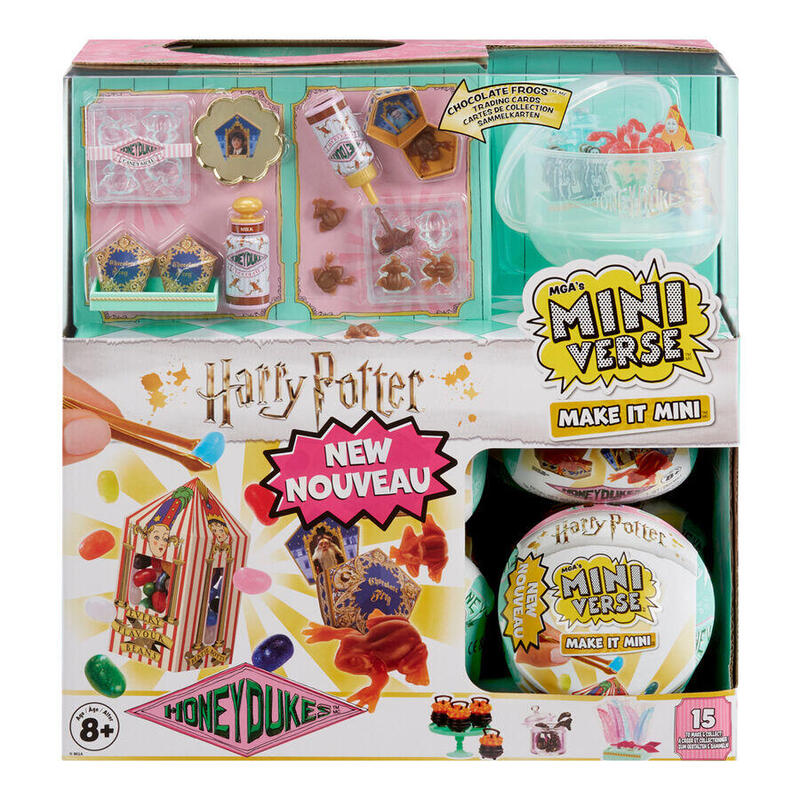 Pack De 15 Unidades - Capsula Sorpresa Miniverse Make It Mini Honeydukes Harry Potter Surtido