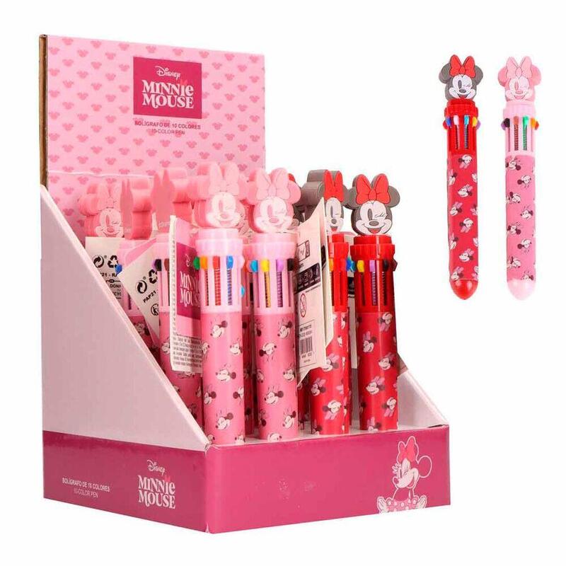 Pack De 16 Unidades - Boligrafo Colores Minnie Disney Surtido