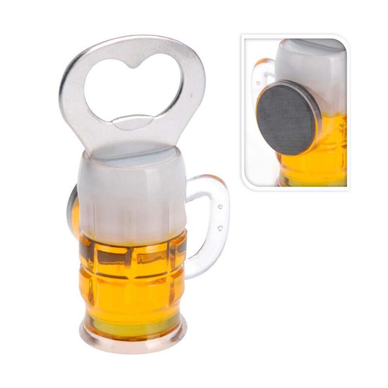 Pack De 16 Unidades - Descapsulador Forma De Jarra De Cerveza Con Imán