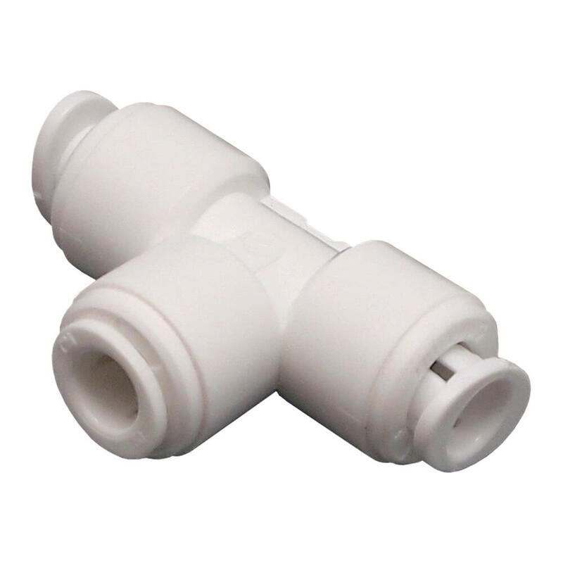 Pack De 2 Unidades - Adaptador T De Polietileno Con Distribución Automática ¼ Pulg