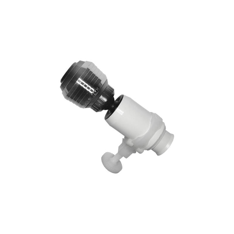 Pack De 2 Unidades - Atomizador De Grifo. 2 Funciones. Con Rotula Y Abrazadera. 8cm (Envasado)