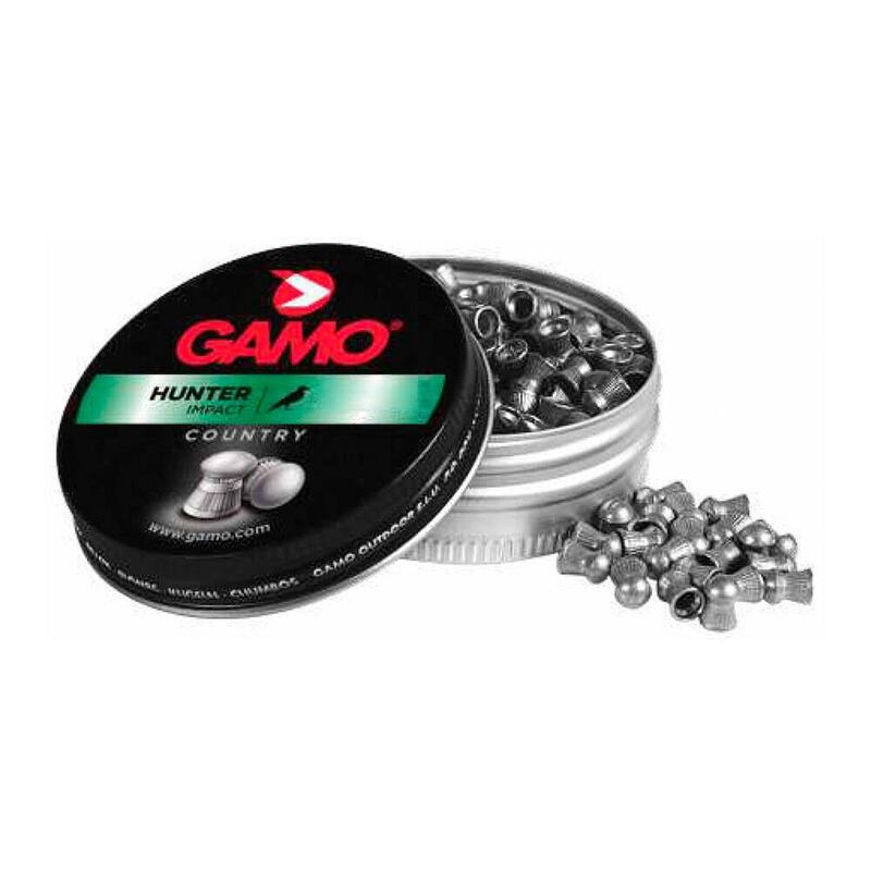 Pack De 2 Unidades - Balines Hunter Impact Country Calibre 4,5 Mm (.177) 0,49 G (7,56 Gr) 250 Uds