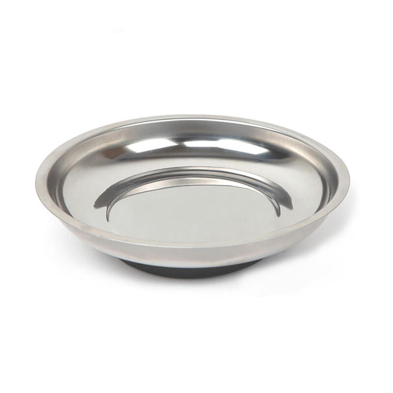 Pack De 2 Unidades - Bandeja Metálica, Magnética, Redonda, 148 X 24 X 38 Mm