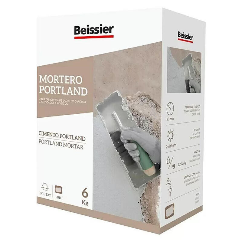 Pack De 2 Unidades - Beissier Mortero Portland 6 Kg