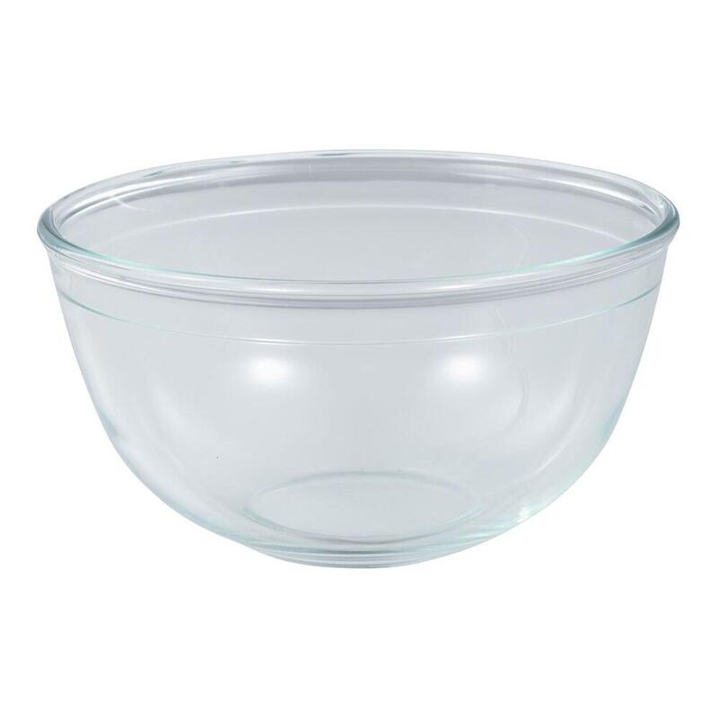 Pack De 2 Unidades - Bol Mezclador De Vidrio De Borosilicato, Experto, 2 L. Ø21,2 X 11,2 Cm