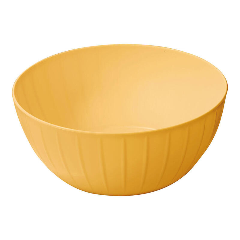Pack De 2 Unidades - Bol Plástico Delicia Amarillo Ø28 Cm 5 L