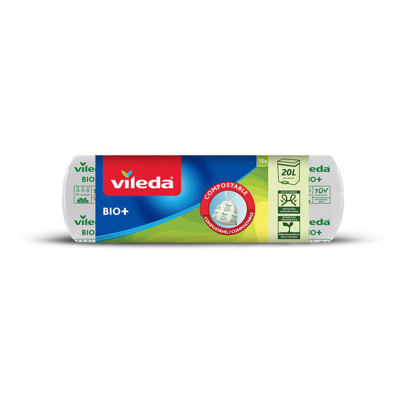 Pack De 2 Unidades - Bolsa De Basura Ecobag 100% Bio 20 L 15 Uds